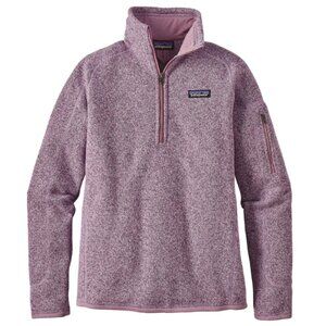 EUC Patagonia Dragon Purple Better Sweater 1/4 Zip Fleece Popover Jacket